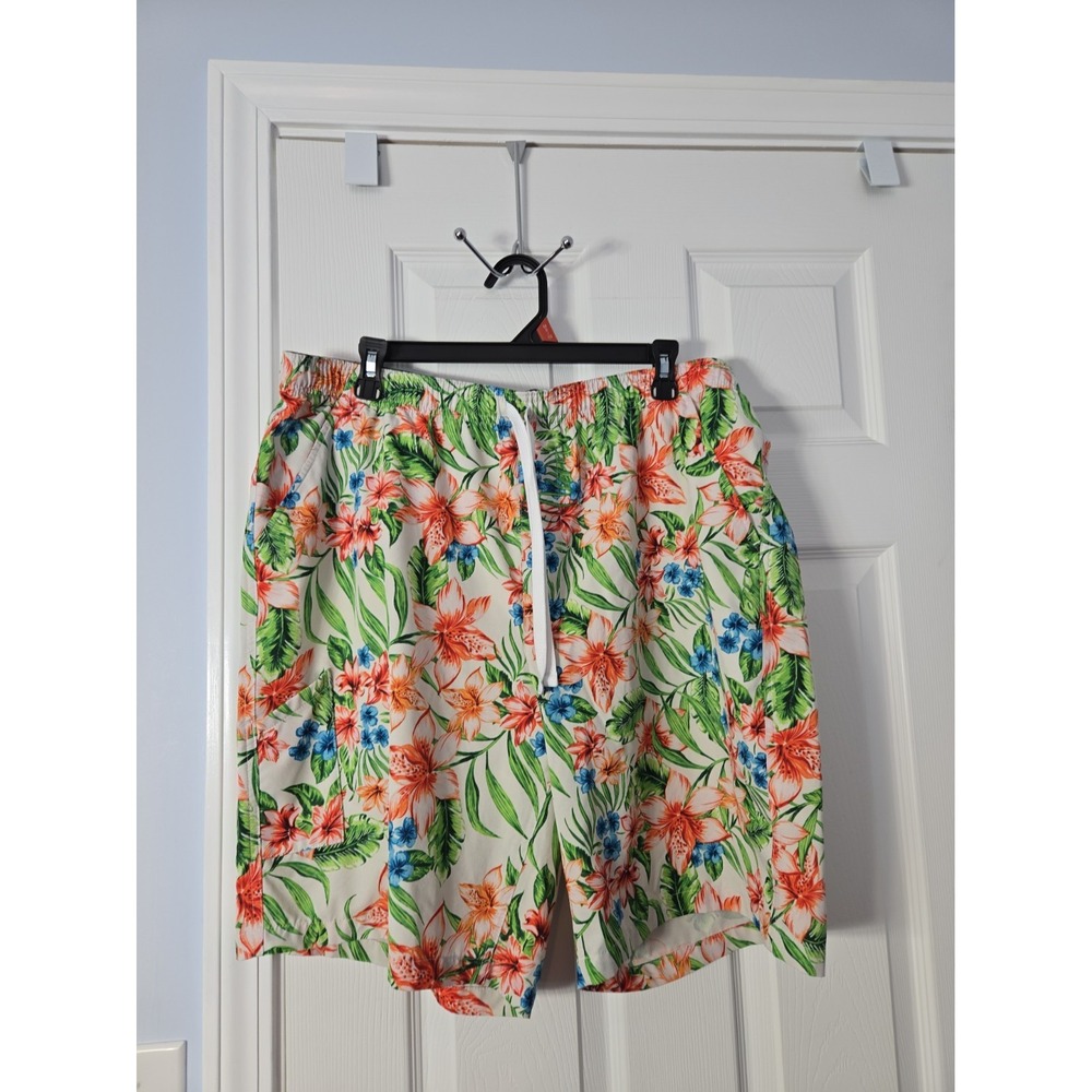 Field & Stream Mens Board Shorts Size XL Florial